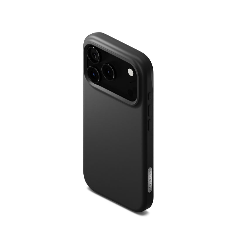 Cygnett MagSilk Apple iPhone 17 Pro (6.3') Magnetic Silicone Case - Black (CY5558CPMAS), TPU Frame, Anti-Yellowing, UV Resistance, 2