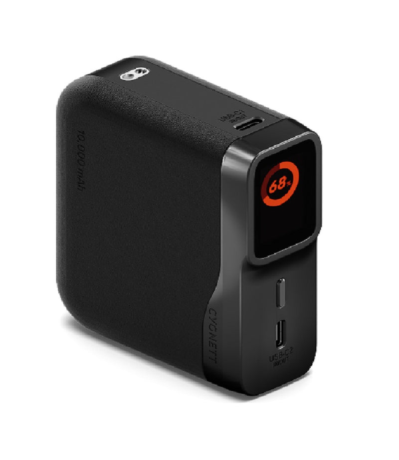 Cygnett Encore 10k mAh Power Bank - Graphite(CY5630PBCHE), 45W, 2x USB-C PD, 1x USB-A Ports, LED Display,Fast Charge,3x Device Charge,2 Years