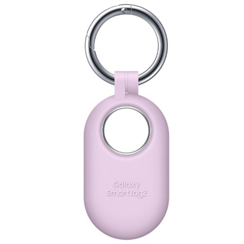 Samsung Galaxy SmartTag 2 Silicon Case - Lavender (EF-PT560CVEGWW),*AU STOCK*, Soft-Touch Protection, Built-in Carabiner Ring, 1
