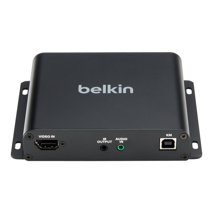 Belkin Cybersecurity and Secure KVM Extender Transmitter Copper CAT6 - Universal Video, UHD 4K@60Hz 4:2:0 up to 100m, TAA compliance, 3-Year
