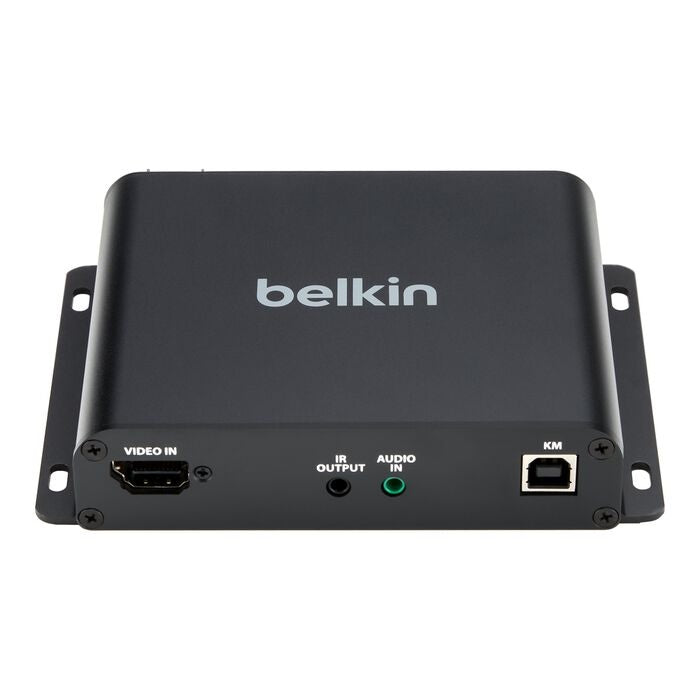 Belkin Cybersecurity and Secure KVM Extender Transmitter Fiber SFP - Universal Video, UHD 4K@60Hz 4:2:0 up to 100m, TAA compliance, 3-Year