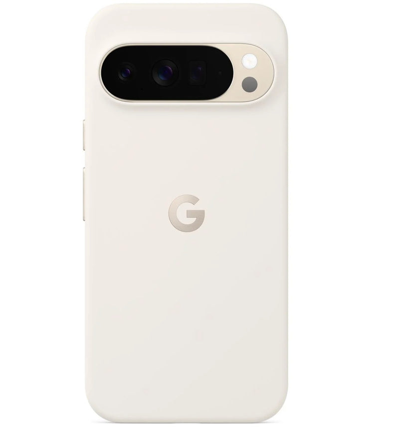 Google Pixel 10/10 Pro (6.8')  Case - Porcelain (GA09836-WW), Anti-Scratch,Drop-Resistant,Shock-Resistant,Wireless Charging Compatible,1 Year Warranty