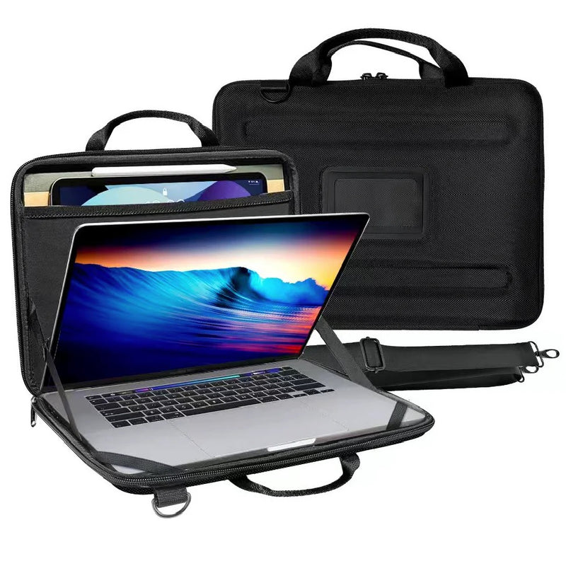 USP Hardshell Portable Microsoft Surface Laptop (16') Case - Adjustable Stand, Storage Pocket & Carry Handle, 3 Years