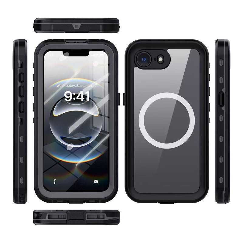 USP Apple  iPhone 17e / iPhone 16e (6.1') WaterProof Case Black - DROP+ Military Standard, Waterproof, Shockproof, DustProof , 5