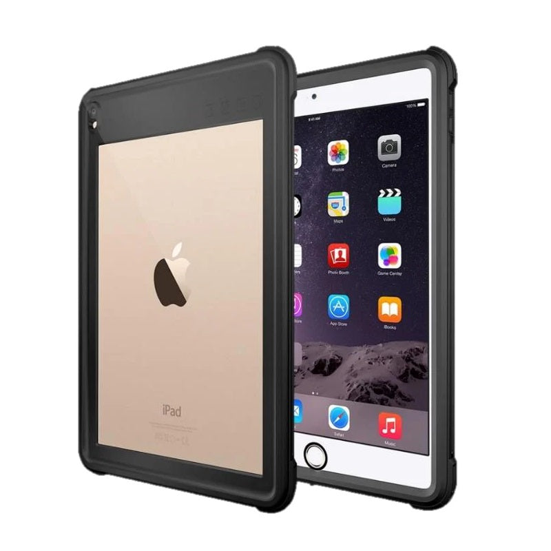 USP Apple iPad Pro (10.5') WaterProof Case Black - IP68, Reliable & Durable, Drop Protection, Pen Holder,  5