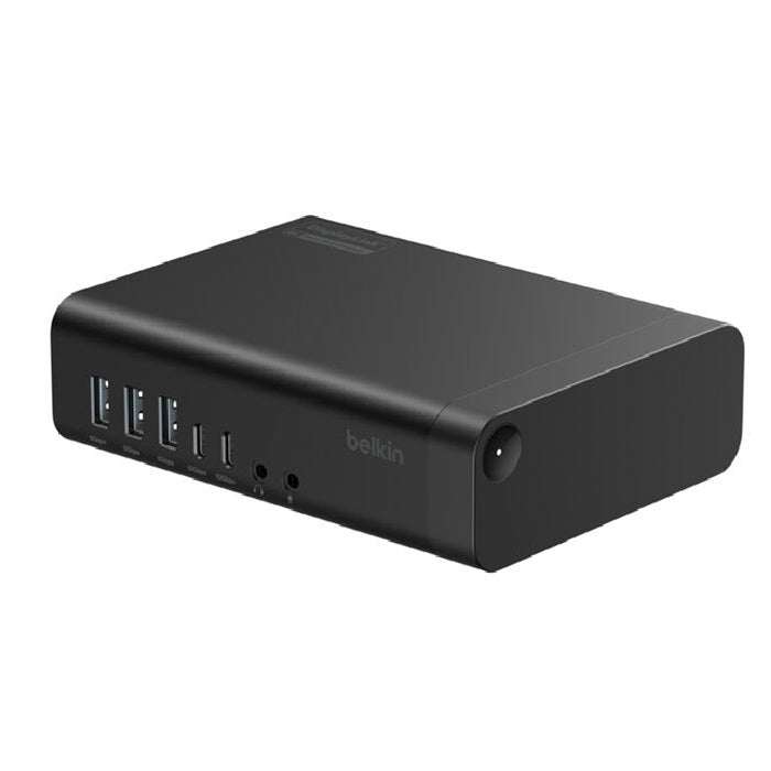 Belkin Connect Universal 16-Port Triple Display USB-C Dock - Black(INC029auBK),140W PD, 10Gbps, DisplayLink, Universal Compatibility, 3