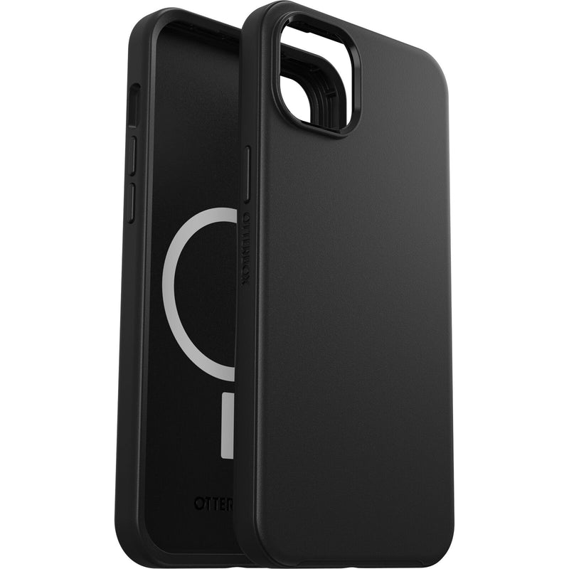 OtterBox Symmetry+ MagSafe Apple iPhone 14 Plus Case Black - (77-88994), DROP+ 3X Military Standard, Raised Edges, Ultra-Sleek, 7 Years