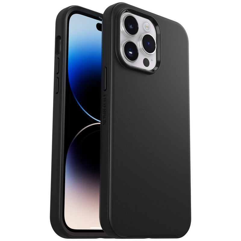 OtterBox Symmetry Apple iPhone 14 Pro Max Case Black - (77-88521), DROP+ 3X Military Standard, Ultra-Sleek, Durable Protection, 7 Years