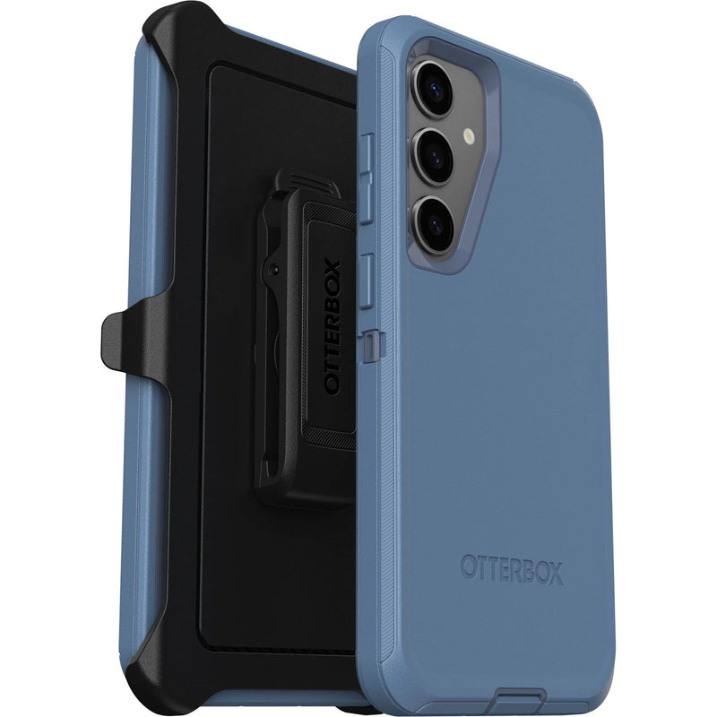 OtterBox Defender Samsung Galaxy S24+ 5G (6.7') Case Blue - (77-94484),DROP+ 5X Military Standard, Wireless Charging Compatible, 7 Years
