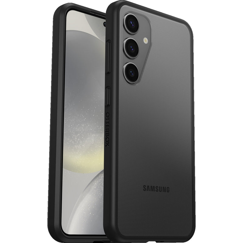 OtterBox React Samsung Galaxy S24 5G (6.2') Case Clear/Black - (77-94657),DROP+ Military Standard,Wireless Charging Compatible,7 Years