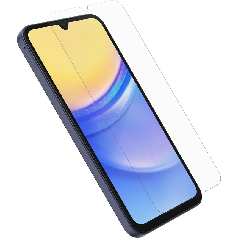 OtterBox Glass Samsung Galaxy A15 5G (6.5') Screen Protector Clear - (77-95031), Anti-Scratch Defense, Drop Protection, 2 Years