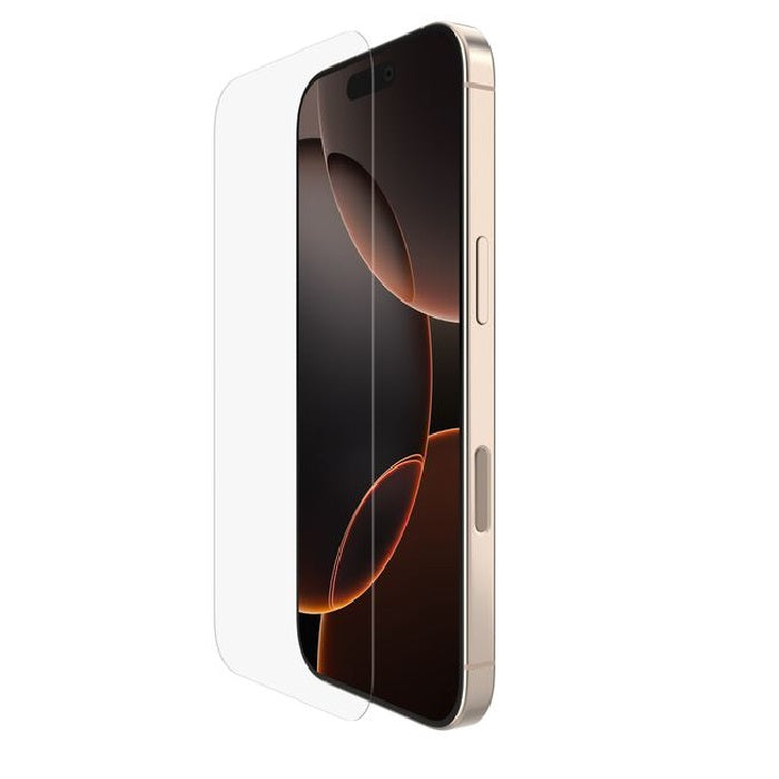 Belkin ScreenForce UltraGlass 2 Apple iPhone 17/ iPhone 16 Pro (6.3') Screen Protector - Clear (OVA157fq), Drop Protection (2.2M), 2