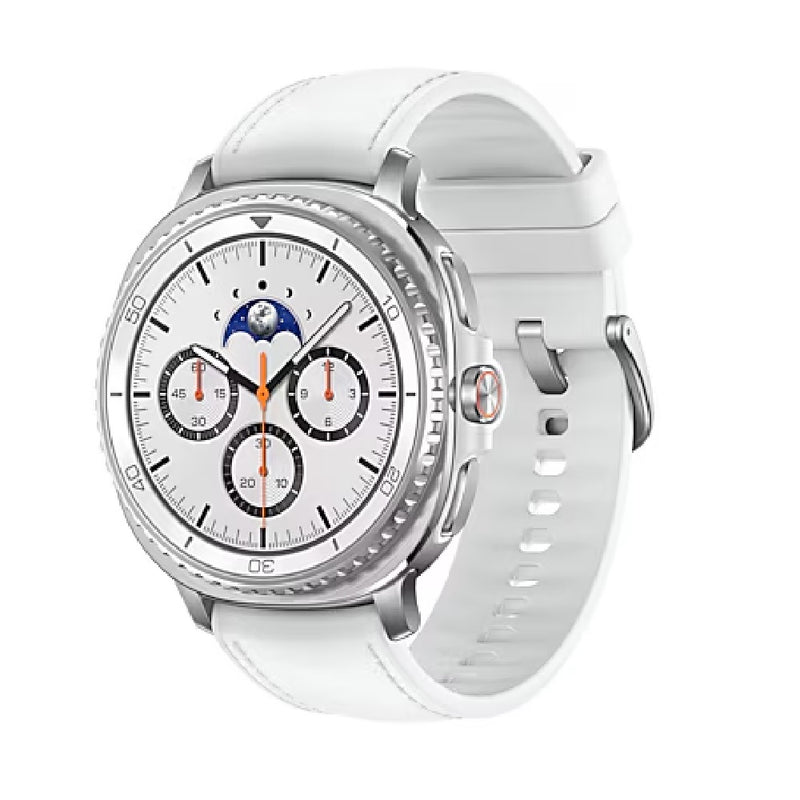Samsung Galaxy Watch8 Classic Bluetooth (46mm) - White(SM-L500NZWAXSA),1.3' ,Super AMOLED, 1.6GHz, 2GB/64GB, Bluetooth v5.3, 445mAh, 2