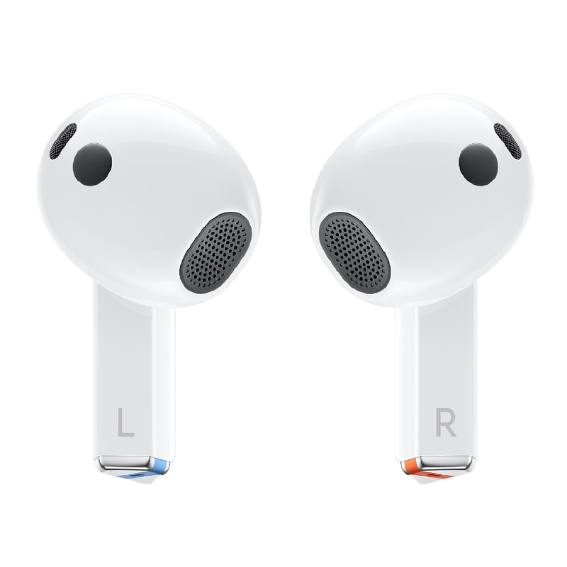 Samsung Galaxy Buds3 - White (SM-R530NZWAASA) *AU STOCK*, Active Noise Cancellation, Ergonomic Design, Bluetooth v5.4, 48mAh, 1 Year