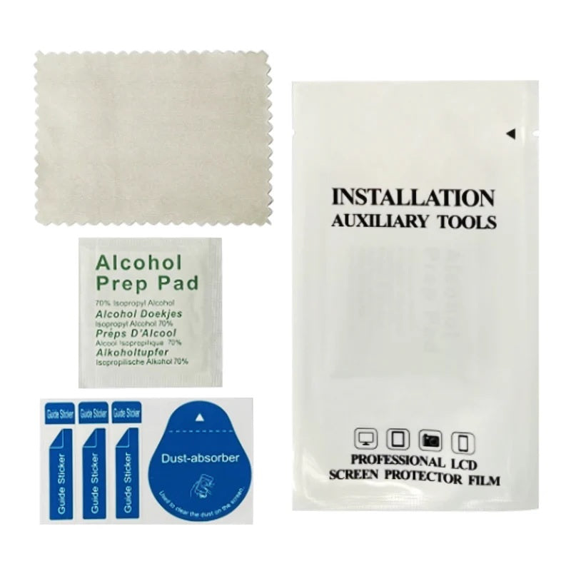 USP Screen Protector Cleaning Pack - Clean Wipes, Dust Absorber, 5