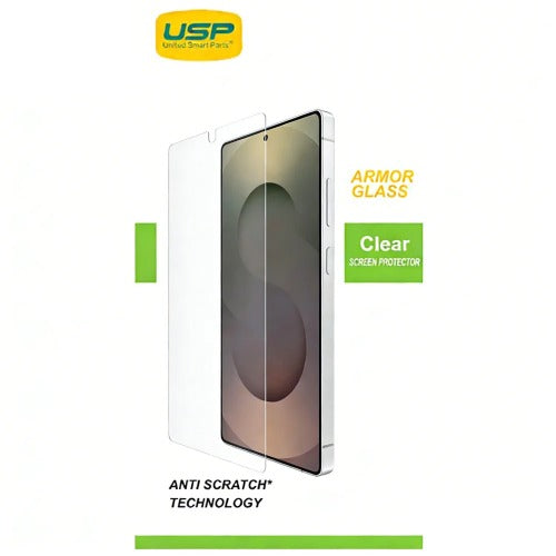 USP Samsung Galaxy S26 5G (6.3') Armor Glass Screen Protector - 9H Hardness, Scratch-Resistance, 5