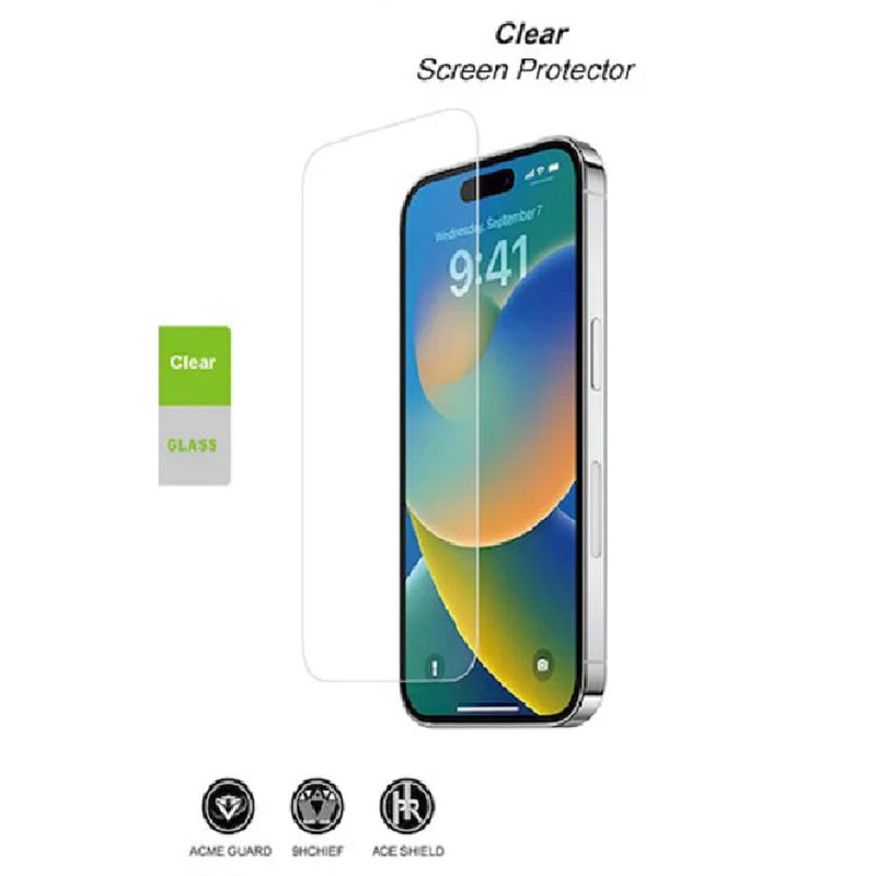 USP Samsung Galaxy A57 / A37 / A56 / A36 / S24 FE 5G (6.7') 2.5D Tempered Glass Screen Protector Clear(Pack of 8) - 9H Hardness, 5