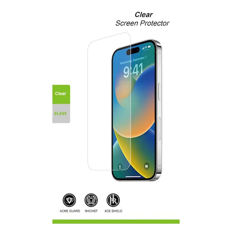 USP Samsung Galaxy S25 FE (6.7') Tempered Glass Screen Protector Clear - Scratch-Resistant,Drop Protection, Raised Edges, 5