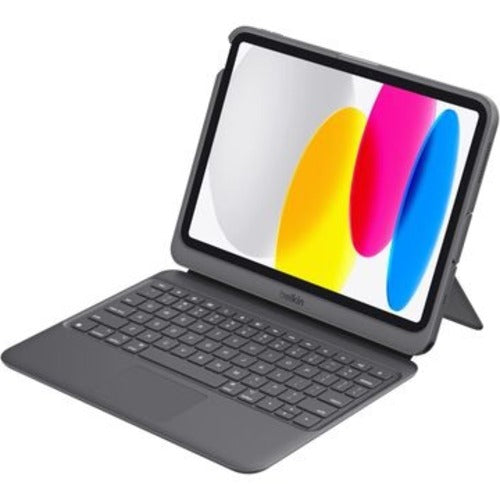 Belkin Connect Rugged USB-C Keyboard Folio with Display Hub for iPad 10.9'(10th Gen) / 11'(A16) - Black(TBA008bg), Water-Resistance, 2