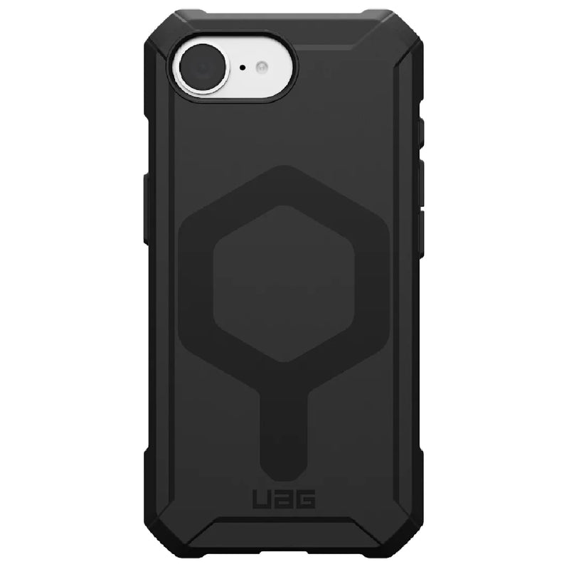 UAG Essential Armor MagSafe Apple iPhone 17e / iPhone 16e (6.1') Rugged Case - Black (114496114040),15 Ft. Drop Protection, 10