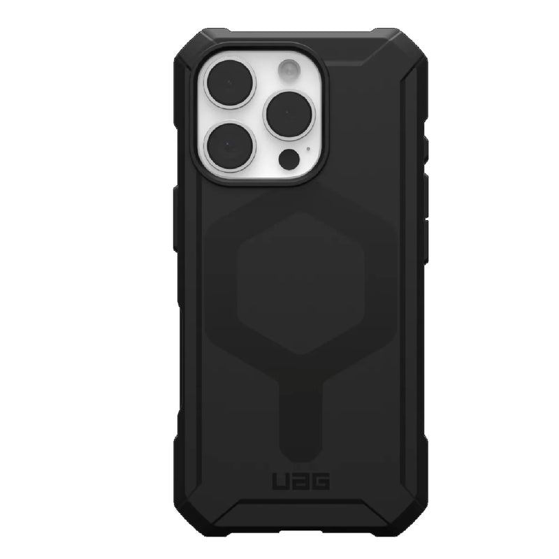 UAG Essential Armor MagSafe Apple iPhone 16 Pro Max (6.9') Rugged Case - Black(114449114040),15ft. Drop Protection(4.6M), 10