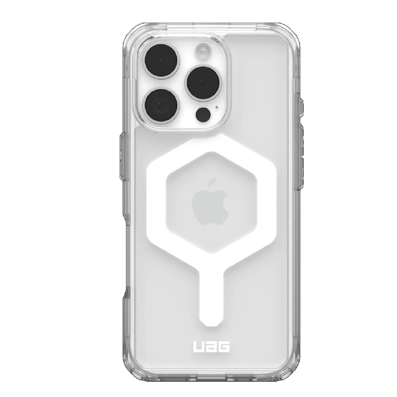 UAG Plyo MagSafe Apple iPhone 16 Pro Max (6.9') Rugged Case - Ice/White (114481114341), 16ft. Drop Protection (4.8M), Armored Shell, 10