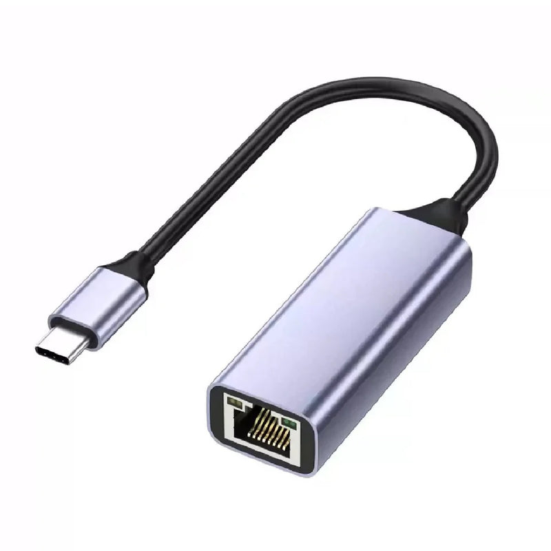 USP USB-C To RJ45 Network Card 2.5G 2500Mbps USB Gigabit Ethernet Adapter, Durabiliity, Premium Feel, Reliable and Efficient,5
