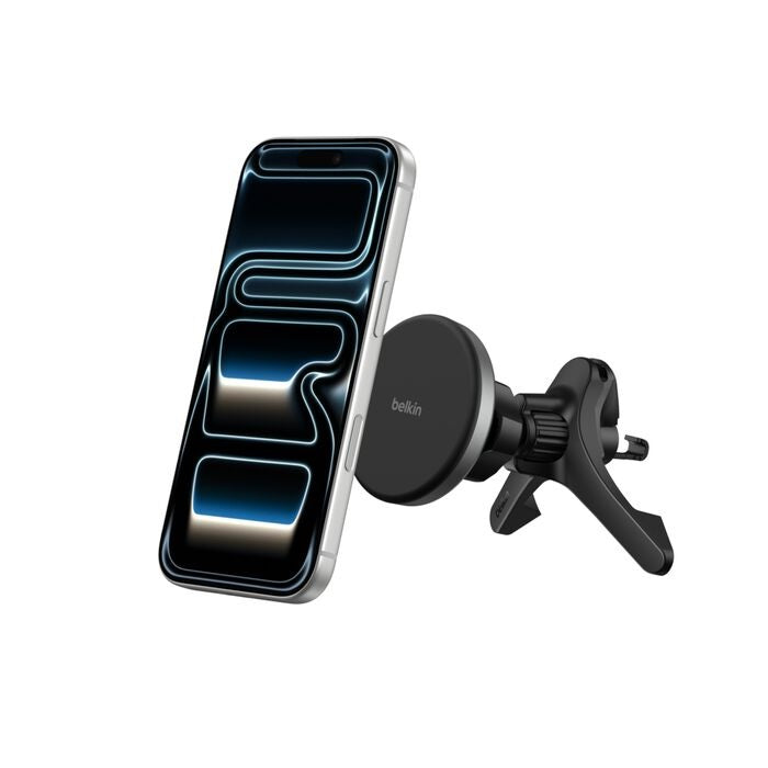 Belkin Magnetic Wireless Car Charging Dash Mount With Qi2 + 27W Car Adapter + USB-C Cable (1M) - Black (WIC010fqBK), 15W, CEW $2500, 2