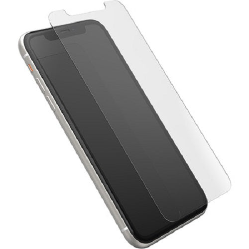 OtterBox Alpha Glass Apple iPhone 11 / iPhone XR Screen Protector Clear-(77-62482),Antimicrobial,3X Anti-Scratch,Survive 3ft Drops, 2 Years