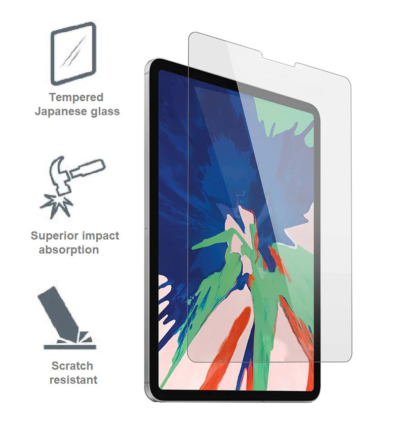 Cygnett OpticShield Apple iPad Pro (12.9') (6th/5th/4th/3rd Gen) Tempered Glass Screen Protector - (CY2731CPTGL), 2