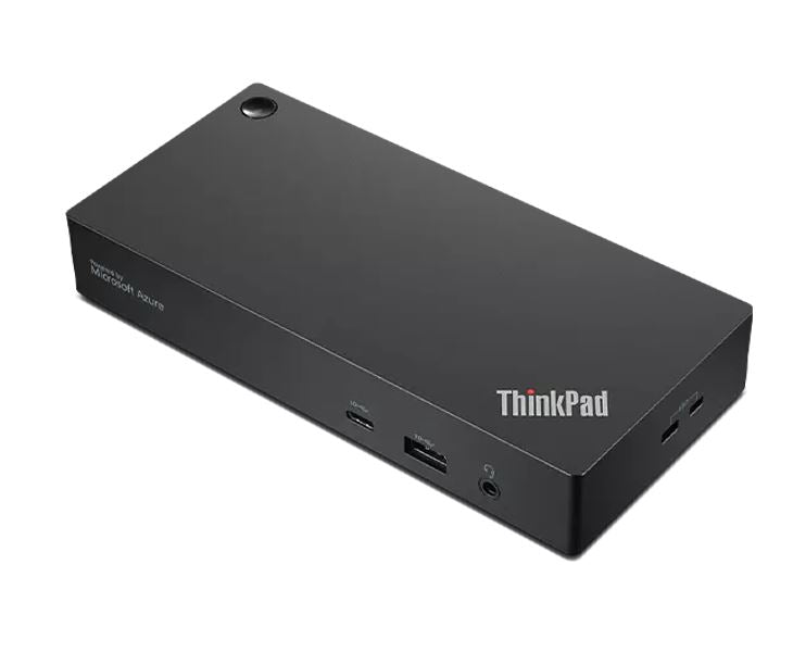 LENOVO  ThinkPad Universal USB-C Smart Dock 100W Power Delivery 4K Triple Displays 2xDP HDMI 5xUSB-A USB-C Audio GbE w Microsoft Azure Sphere 135W AC