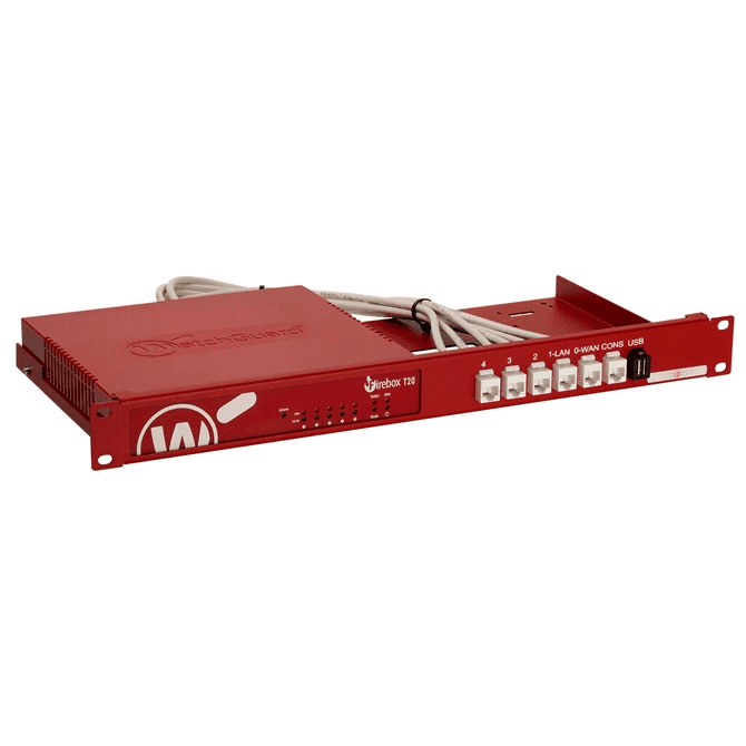 Rackmount.IT Rack Mount Kit for WatchGuard Firebox T25, T45 & T45-POE, 1U