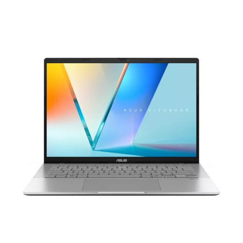 ASUS VivoBook S14 14' WUXGA OLED Notebook Intel Core Ultra 7 355 DDR5 Panther Lake 32GB 1TB SSD Silver Win 11 Home 49 TOPs 1Y