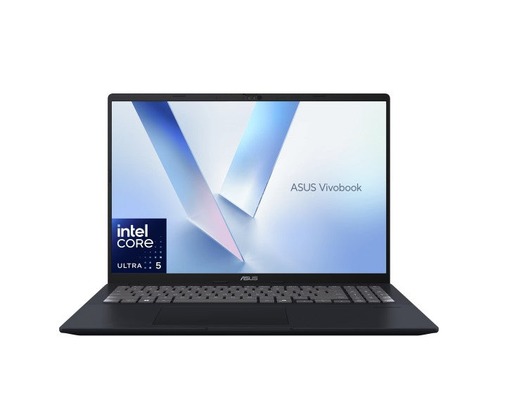 ASUS Vivobook 16' X1607CA WUXGA (1920 x 1200) 16:10 Intel Ultra 5 225H 16GB 512G USB-C Video Win 11 Home, Backlit, 42w, Numpad, Blue (ScanOn)