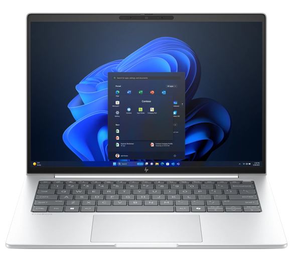 HP EliteBook 8 G1i 14' WUXGA IR Intel U5-225U 16GB DDR5 512GB SSD Windows 11 Pro 5G-LTE Intel Arc GPU 12 TOPS TB Fingerprint 3yr NBD OS 1.4kg