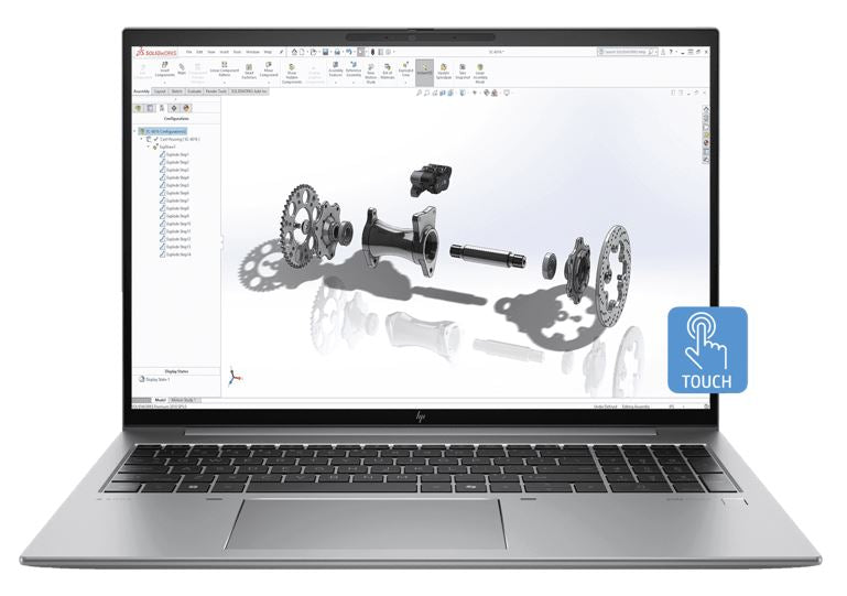 HP ZBook FireFly G11 14' WUXGA TOUCH Intel U7-165H 32GB DDR5 1TB SSD WIN 11 PRO RTX A500 Thunderbolt Fingerprint 3yrs OS 1.4kg