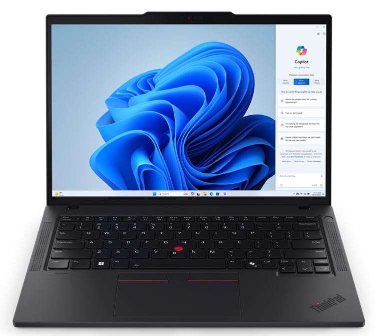 LENOVO ThinkPad T14 G5 14'' WUXGA TOUCH IR Intel U7-155U 16GB DDR5 512GB SSD WIN 11 PRO 4G-LTE Intel GPU AI PC NPU 11 TOPS Thunderbolt 3yr Pre 1.4kg