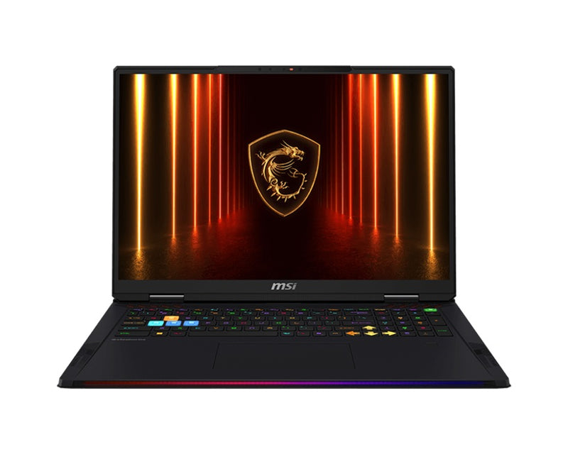 MSI Raider Series Gaming Notebook 18' UHD IntelÂ® Core Ultra 9 285HX DDR5 32GB*2 2TGen5*1 + 2TGen4*1 Windows11 Pro Nvidia RTX 5080 GDDR7 16GB