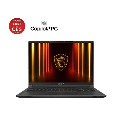 MSI Stealth Series Gaming Notebook 16' QHD AMD Ryzenâ„¢ AI 9 HX 370 Processor DDR5-6400 32GB, 2TB SSD RTX 5070 GDDR7 8GB   Windows11 Pro (LS)