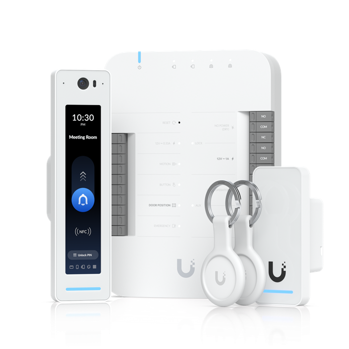 Ubiquiti UniFi Access Gen 2 Pro Starter Kit - Comprehensive UniFi Access Starter Kit - UniFi Dream Machine Pro required