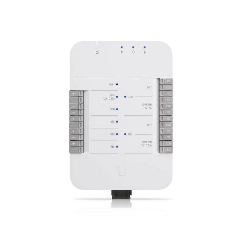 Ubiquiti UniFi Access Door HubSingle Door Entry MechanismPoE Power,Support UA-LITE& UA-PRO,Four Inputs &12v Dry Relays for Most Door Lock