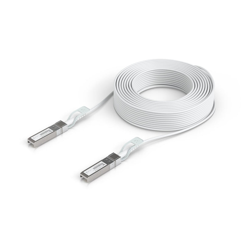 Ubiquiti Uplink Cable Direct Attach Cable, 30M,Auto Link Optimization For Seamless 1G SFP,10G SFP+, 25G SFP28 Intercon Between UniF Items