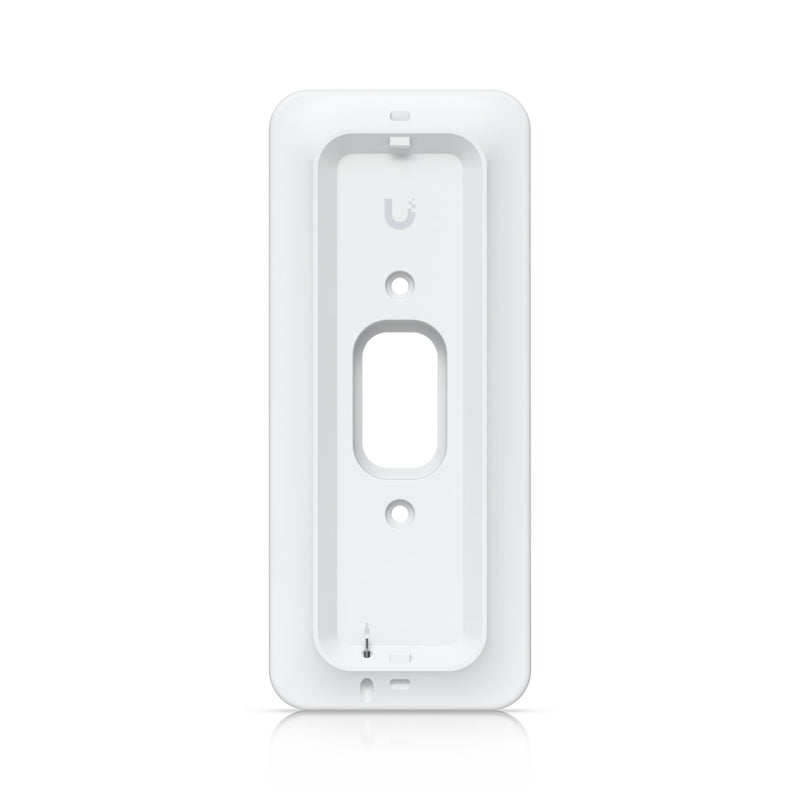Ubiquiti G4 Doorbell Pro PoE Gang Box Mount, White,Secure, Flat/ 25° Angled Wedge Angled Mounting Plate, Compatible NHU-UVC-G4-DBELL-POE