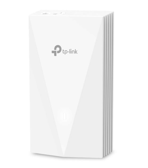 TP-Link EAP655-Wall Omada AX3000 Wall Plate WiFi 6 Access Point, 574Mbps at  2.4 GHz + 2402 Mbps at 5 GHz, 2Ã— Internal Antennas