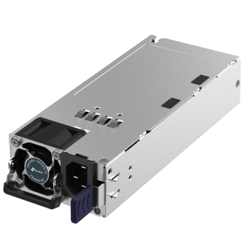 TP-Link PSM550-AC 550W AC Power Supply Module, Hot swappable power supply module, 100 Vâ€“240 V~ 50/60 Hz input, 12 VDC output, Suitable for full fiber