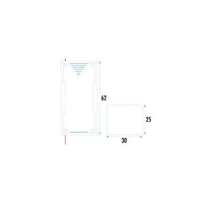 1 X C Cell Battery Holder