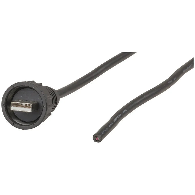 IP67 Rated USB Plug w/ 1m Cable - Type A