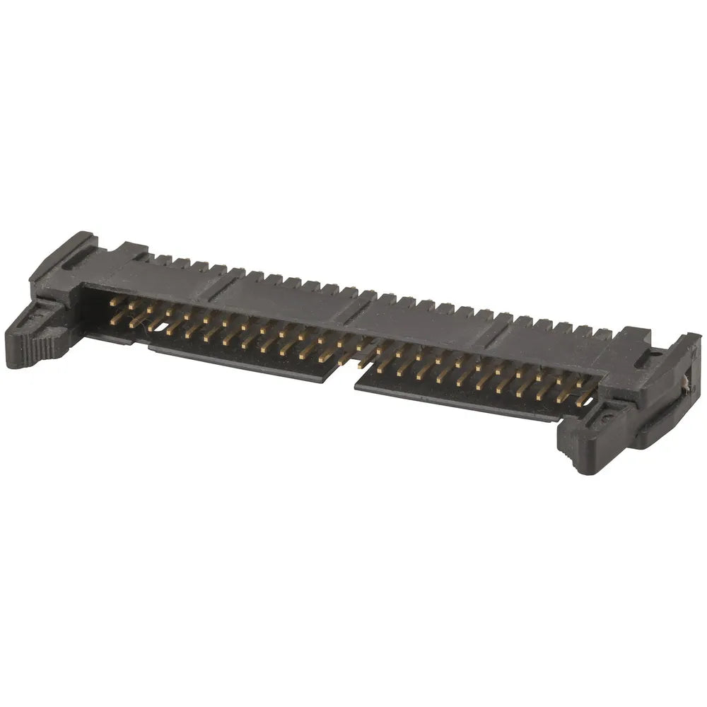 50 Pin IDC Locking Vertical Header — Universal Electronics