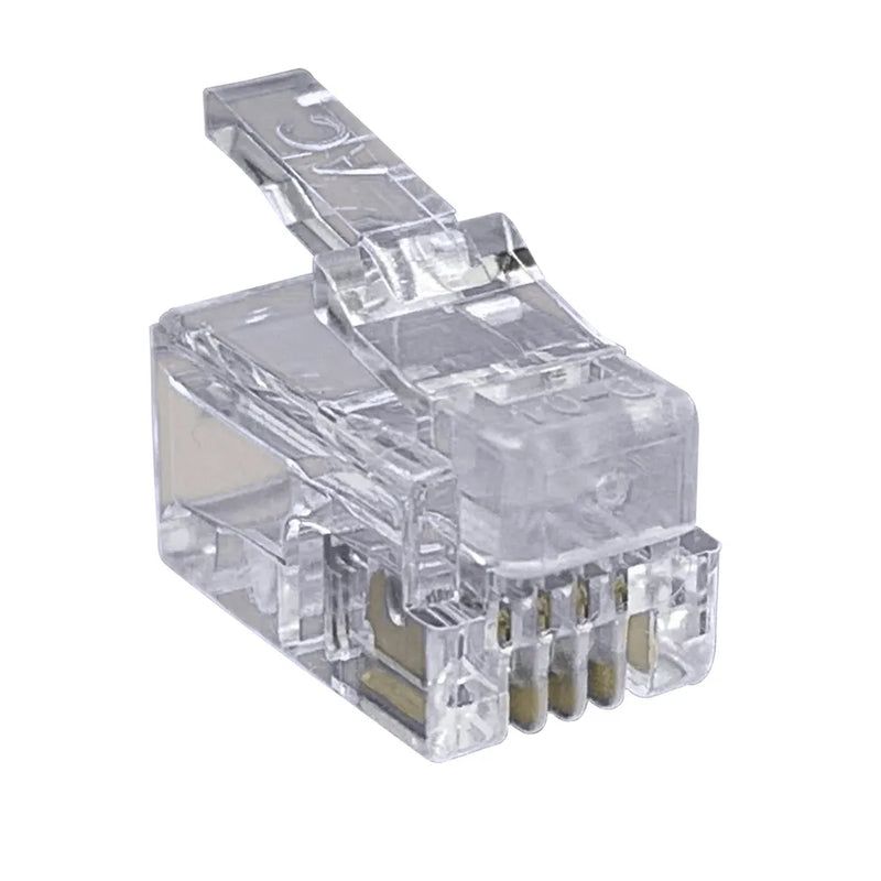 4 Pin US Type Telephone Plugs for Stranded Cable
