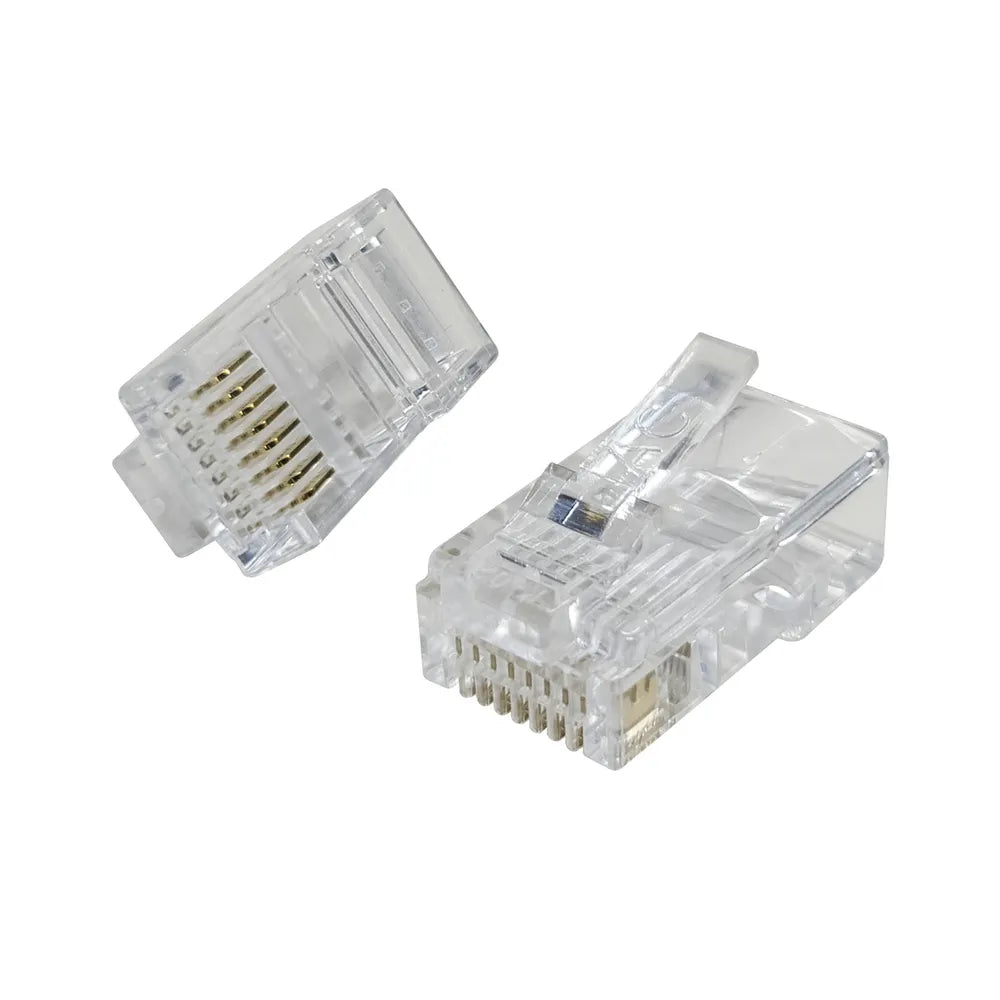 RJ45 Telephone plugs for SOLID CORE Cable - Pack of 50 — Universal ...
